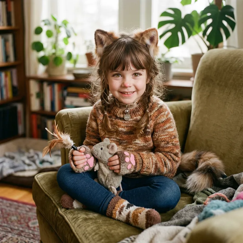 Create My Cat as a Human Girl