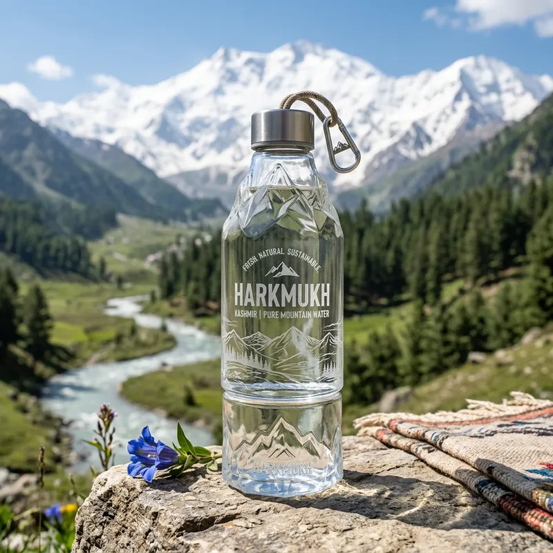 Harkmukh: Unique Kashmir Mineral Water Bottle Design Harkmukh: Unique Kashmir Mineral Water Bottle Design