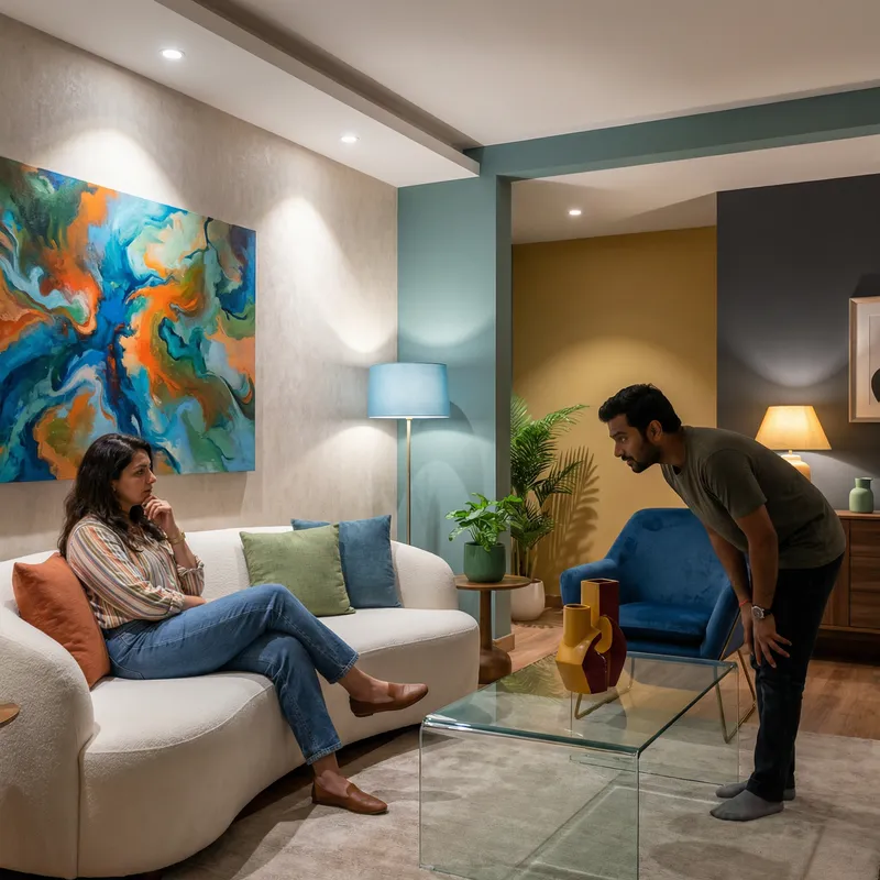 Color and Human Response in Interior Design | Inspiring Modern Room Setting