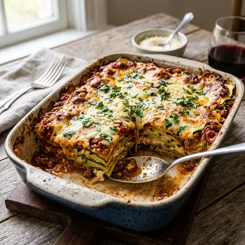 Zucchini Lasagna: A Healthy Twist on Classic Recipe