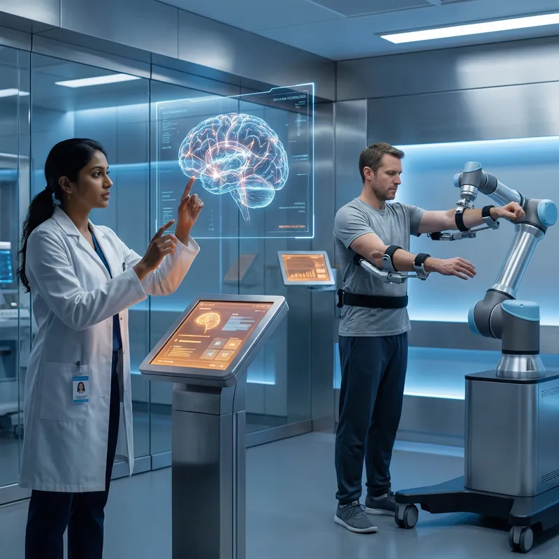 Futuristic Neurorehabilitation: High-Tech Clinical Setting