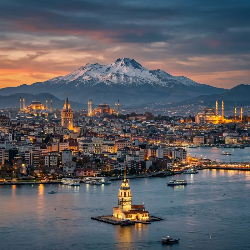 Majestic Fusion: Kayseri, Istanbul | Erciyes, Galata, Mosques