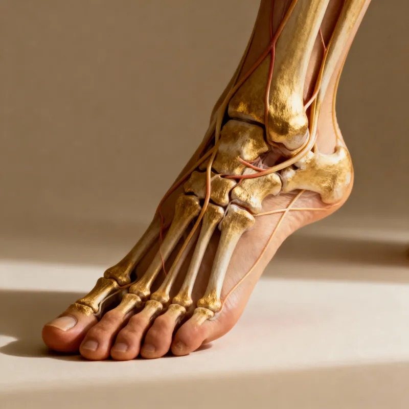 Elegant Foot Photography for Medical and Artistic Reference