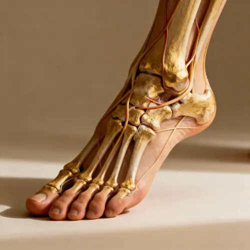 Elegant Foot Photography for Medical and Artistic Reference