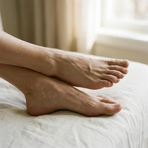 Elegant Foot Photography for Medical and Artistic Reference