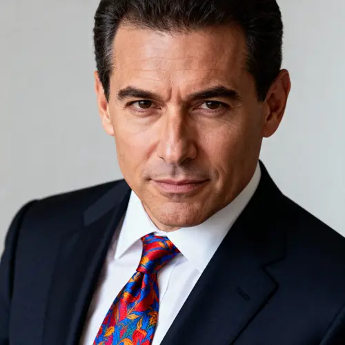 Confident Businessman in Tailored Suit | Professional Portrait