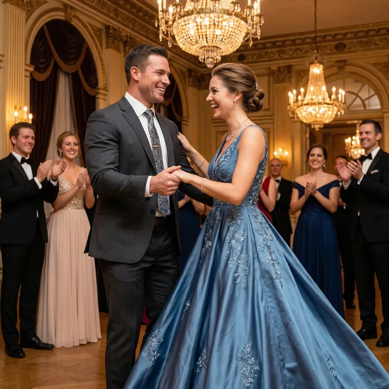 Dynamic Ballroom Dance Performance