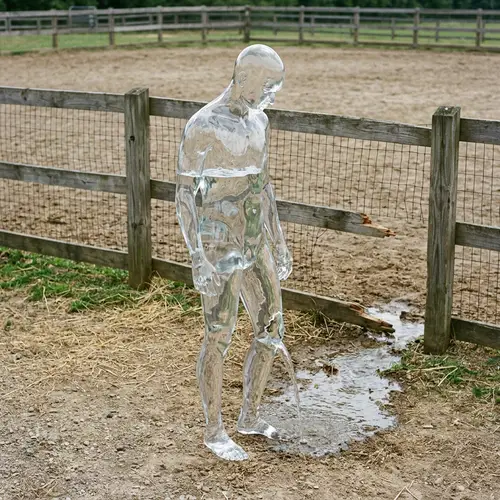 Human Form of Pure Water: Symbol of Incompleteness