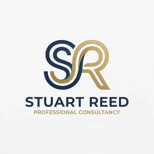 Stylish SR Logo Design Creation