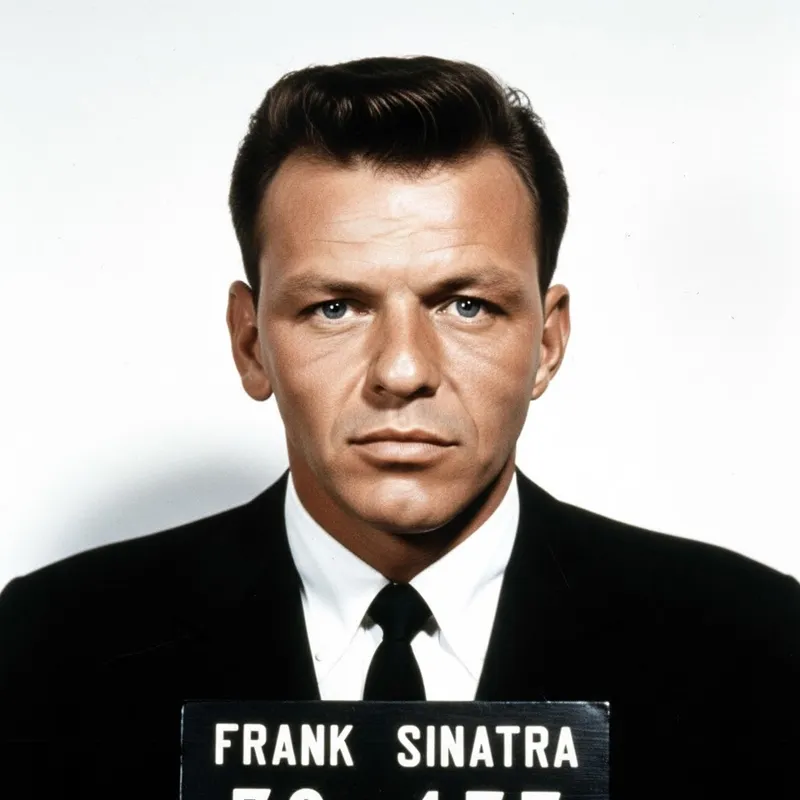 Frank Sinatra Mugshot: Iconic Arrest Photo