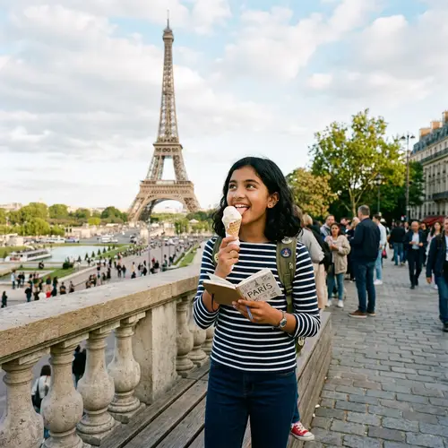 Girl in Paris: Absorbing the Culture Near Iconic Landmarks