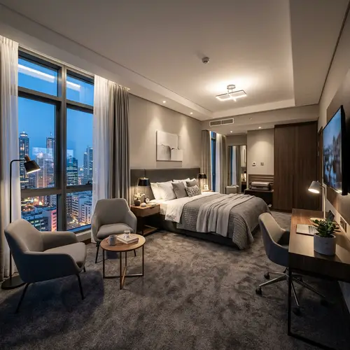 Modern Hotel Room Interior Design