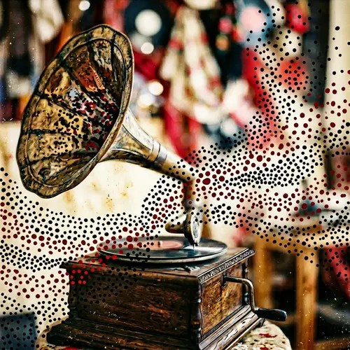 Abstract Art of Caucasian Folk Energy in Eurasia