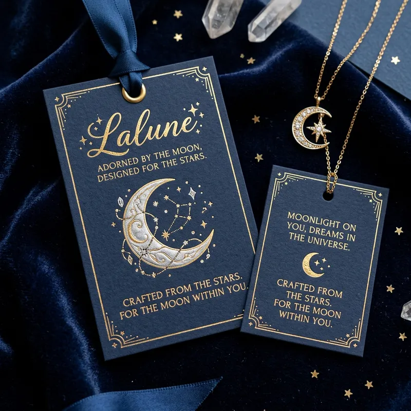 Elegant Product Tags & Brand Cards by Lalune Elegant Product Tags & Brand Cards by Lalune