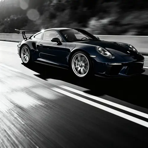 Porsche 911 GT3 RS Midnight Blue Wallpaper