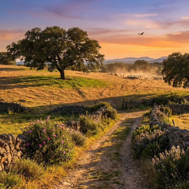 Explore the Tranquil Extremadura Landscape