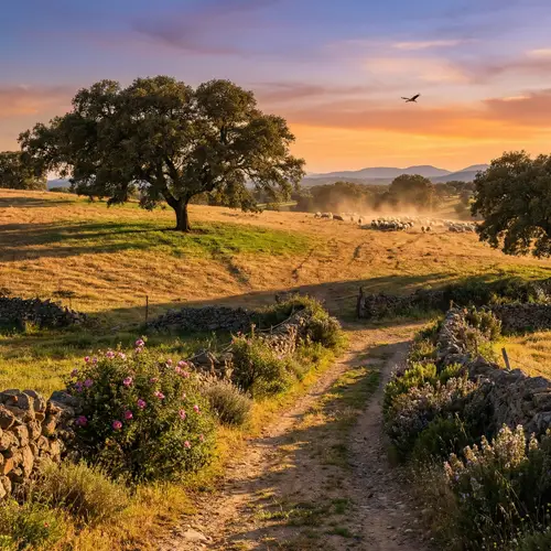 Explore the Tranquil Extremadura Landscape