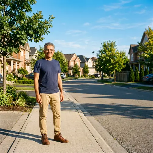 Dhruv: Middle-Aged Man with Friendly Smile & Salt and Pepper Hair