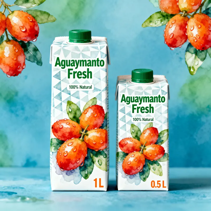 Fresh Aguaymanto Juice Designs in Tetra Pak