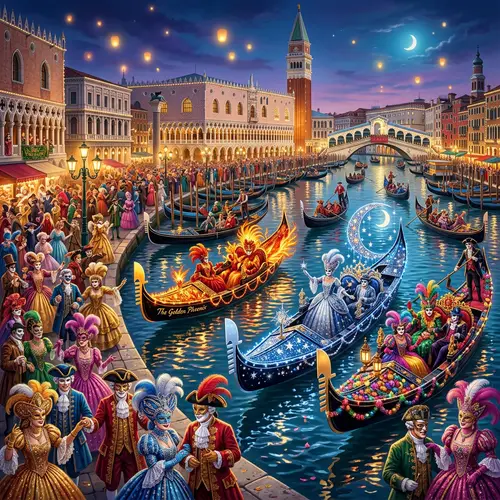 Vibrant Venice Carnival: A Festive Extravaganza