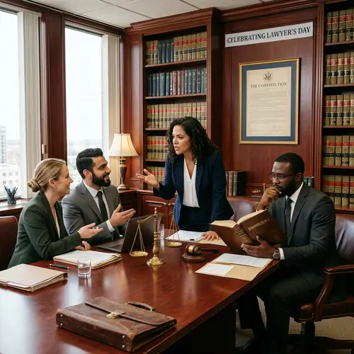 International Lawyer's Day Celebration | Diverse Lawyers in Office