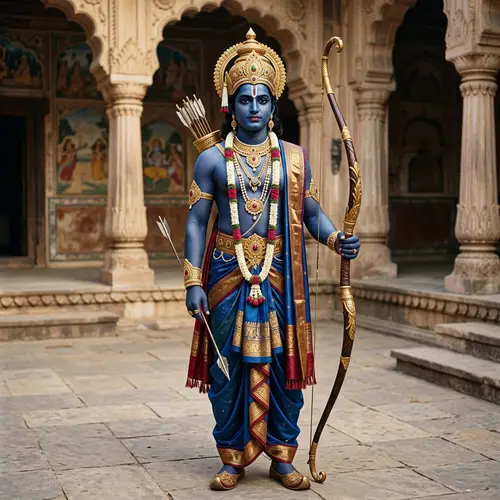 Divine Image of God Ram: A Symbol of Virtue