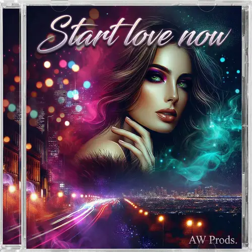 Stunning CD Cover Art for 'Start Love Now'