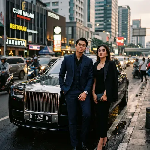 Cinematic Portrait: Young Indonesian Mafia Style