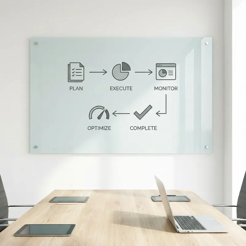 Minimalist Workspace for Efficient Workflow