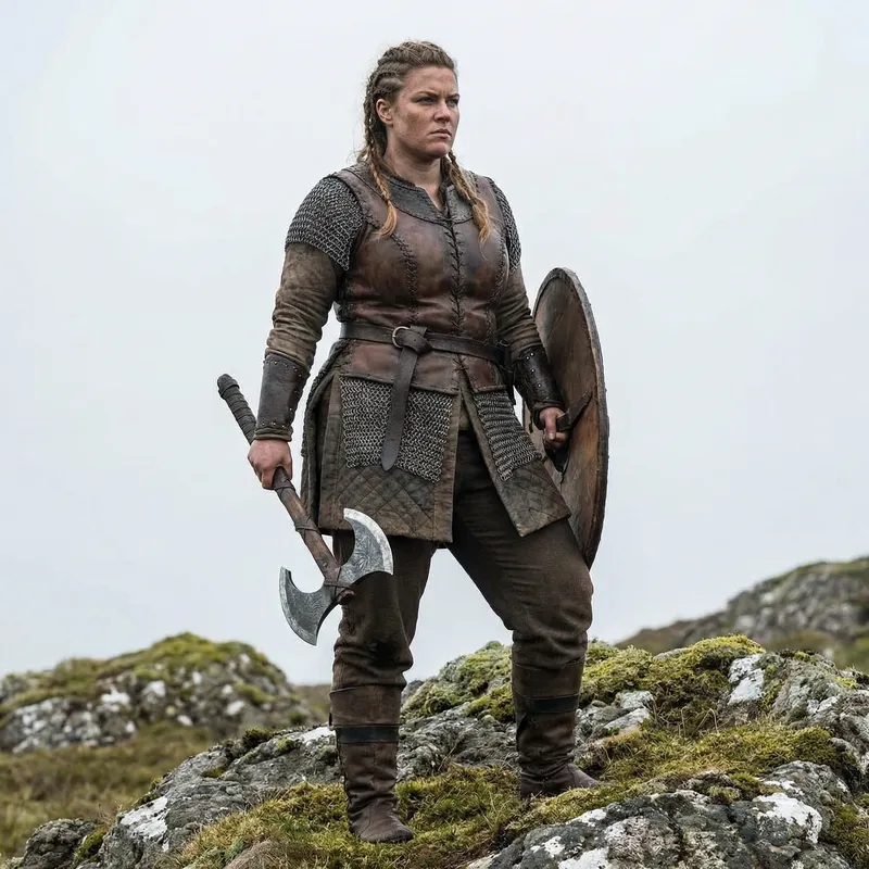 Curvy Warrior Woman: Strength and Beauty