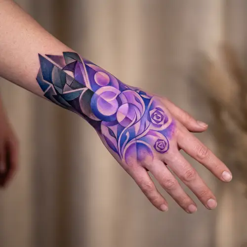 Symbolic Tattoo Design: Trauma and Healing Journey