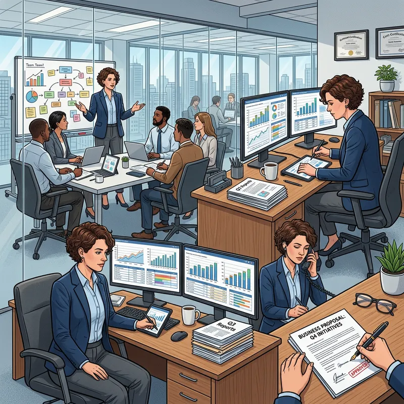 Daily Responsibilities of Modern Business Manager - Corporate Environment Insights