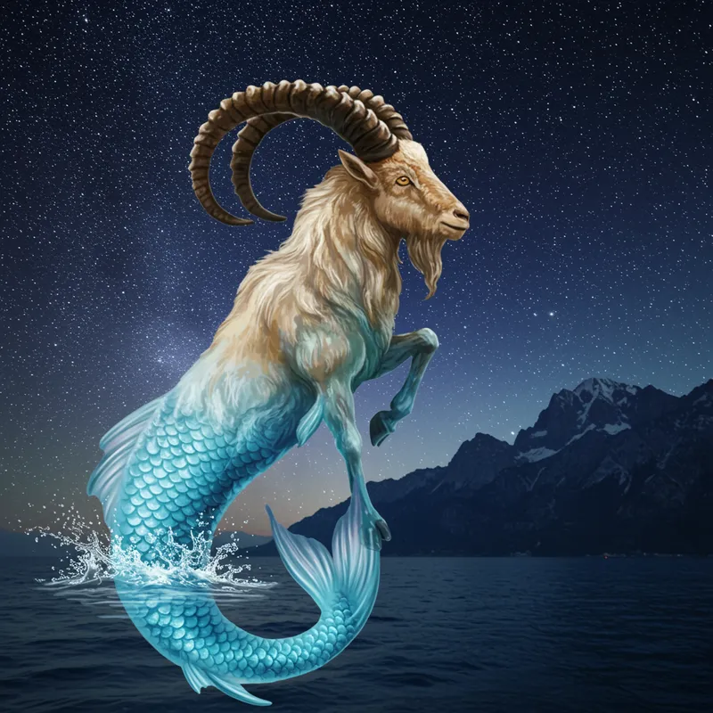 Capricorn Sea-Goat: A Celestial Journey