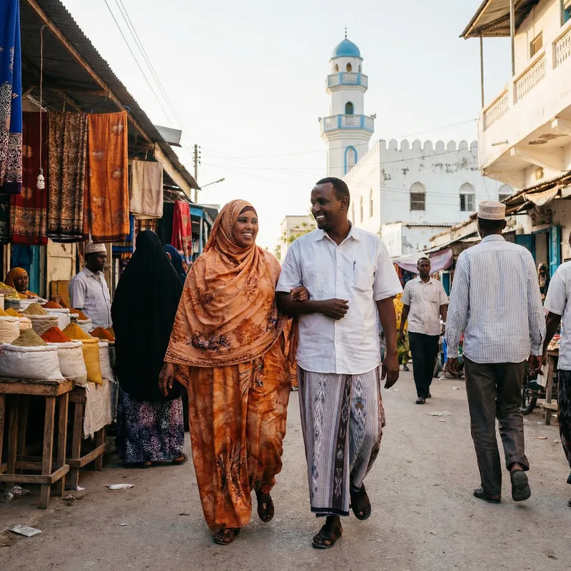 Stunning Somali Couple Portraits Stunning Somali Couple Portraits