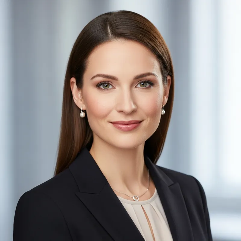 Professional Headshot of a Confident Woman Professional Headshot of a Confident Woman