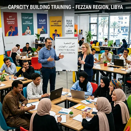 Dynamic Office Space in Libya | Multi-Ethnic Capacity Building Training