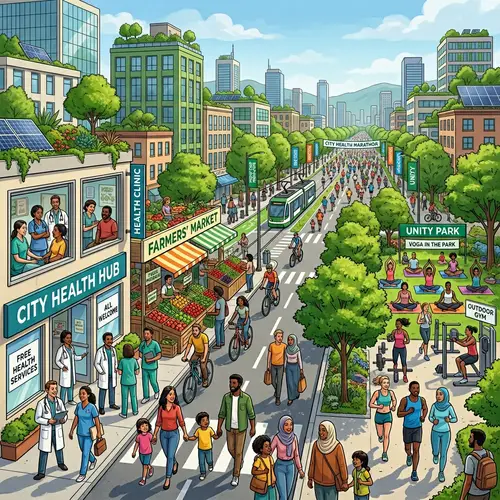 Imagine World with Free Health Access & Diverse Health Initiatives