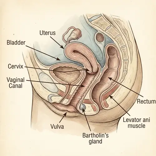 Female Reproductive System Anatomy | Vaginal Canal Details