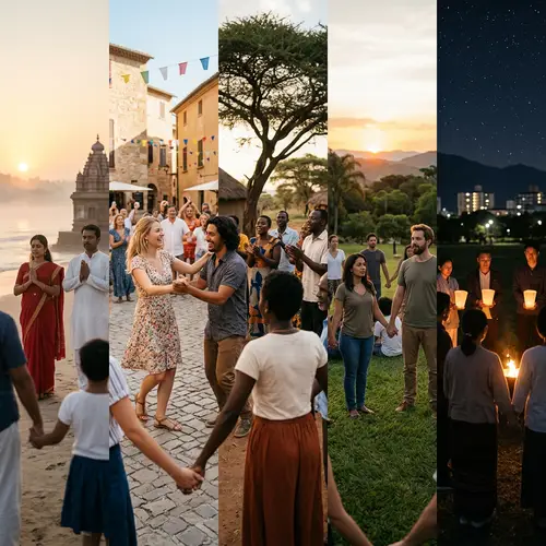 Global Unity and Peace Celebration Across Cultures
