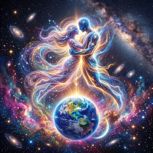 Cosmic Union of Divine Masculine & Feminine Energies