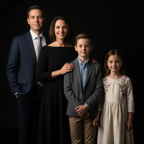 Stunning Family Portrait - Hyper-Realistic Detail