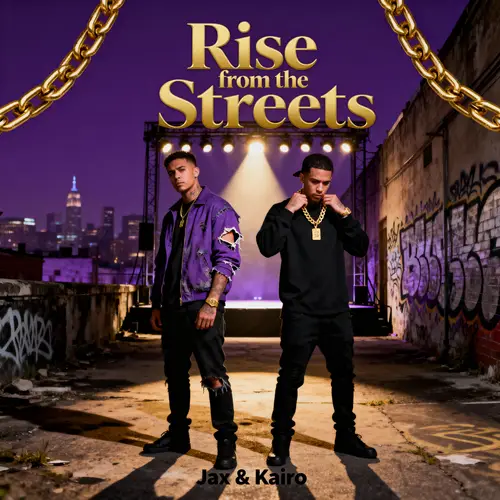 Gritty Album Cover for Rising Rappers