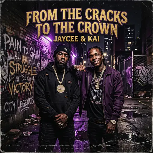 Gritty Album Cover for Rising Rappers