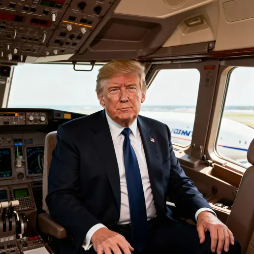 Donald Trump on a 747: Iconic Aviation Moment
