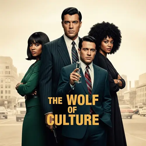 The Wolf of Culture - Creative Movie Cover