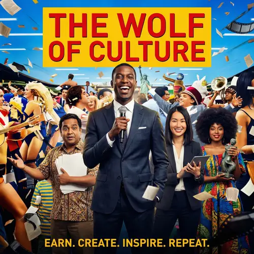 The Wolf of Culture - Creative Movie Cover