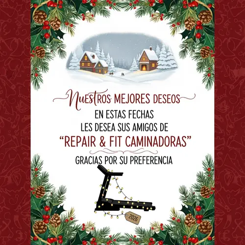 2026 Christmas & New Year Greeting Card | Repair & Fit