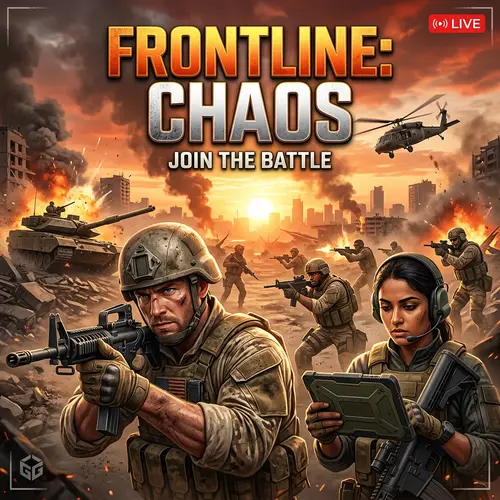 Intense First-Person Shooter Game with Diverse Characters and Vast Battlefield