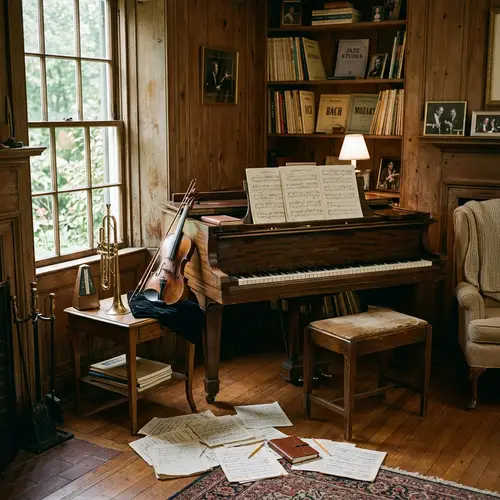 Tranquil Music Oasis - Piano, Violin & Trumpet in Intimate Setting