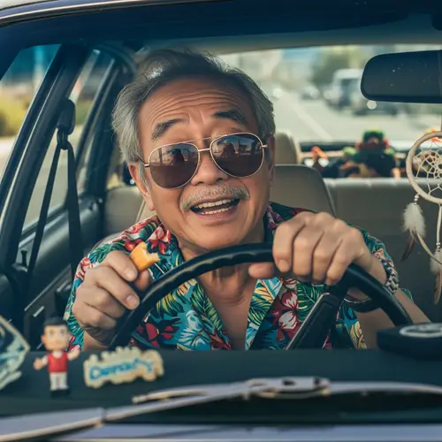 Humorous High Driving: An Old Man's Joyride